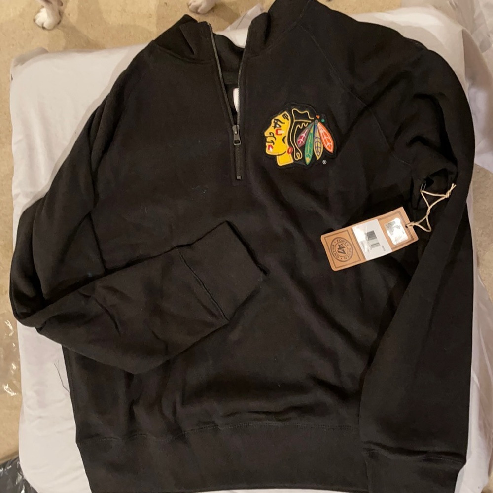 BlackHawks NHL X-check 1/4 Zip
